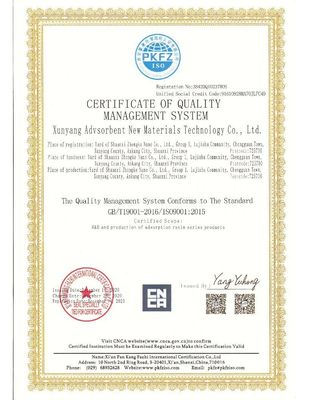 Resina de troca de ânions de grandes poros