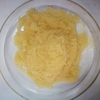 Resina de tratamento de água com base de intercâmbio de íons forte Resina sintética e plásticos
