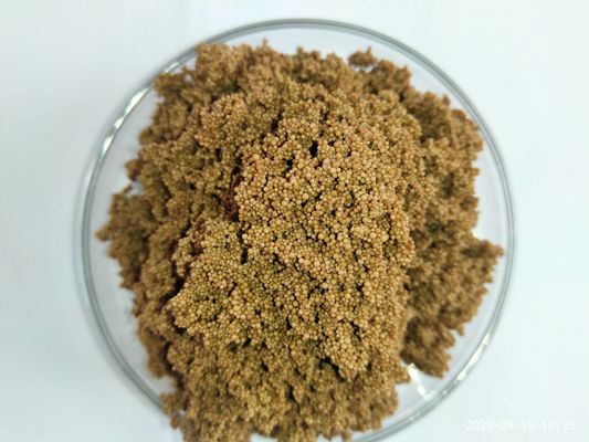 Resina de intercâmbio iónico para tratamento de COV e purificação de organismos orgânicos em processos de produção de plásticos sintéticos