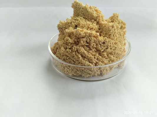 Resina quelante à base de ácido aminocarboxílico amarelo-marrom escuro para alta seletividade em aplicações industriais e de investigação