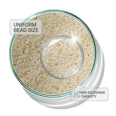 D201U Gel Type Strong Base Anion Exchange Resin Spherical Beads 99.9% Purity for Uranium Extraction