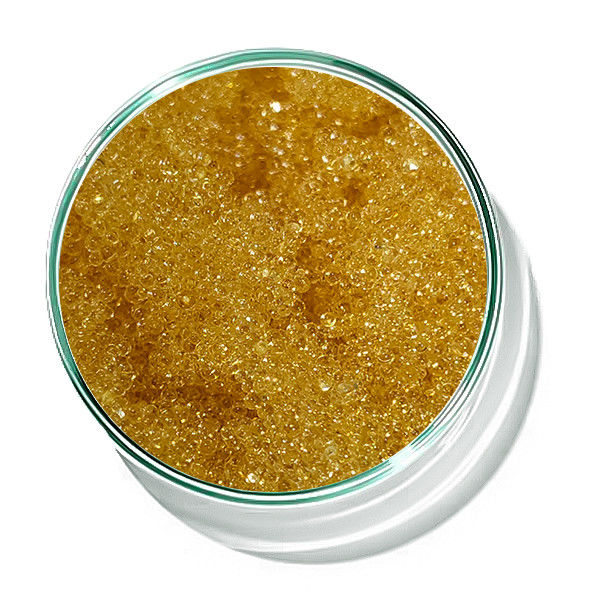 Resina de intercâmbio iónico amarelo claro 001*7 para a indústria de tratamento de águas Solução eficaz
